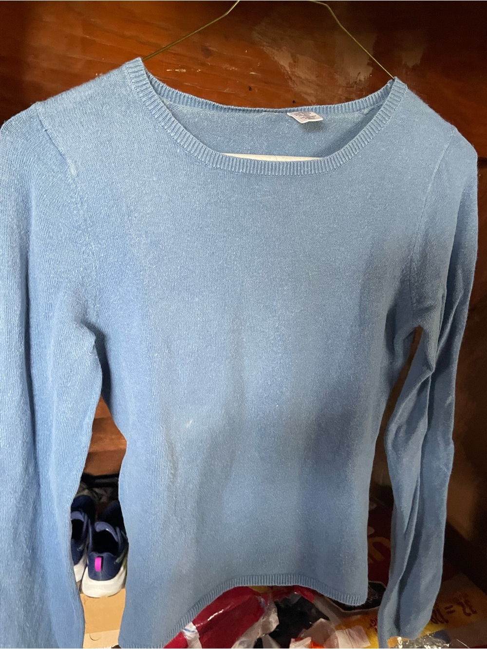 Light Blue Women’s Crewneck Sweater
